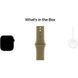 Смарт-годинник Apple Watch Series 12 GPS GPS 42mm Dark Bronze Aluminum Case with Olive Sport Band S/M (MJEF4)