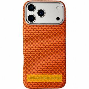 Фото: 1 з 2, Чохол TPU+PC KVZV Triangular Pattern with Magnetic Fit для Apple iPhone 16 Pro (6.3") Orange, купити за 799 грн зі знижкою в Смартс | smarts.ua