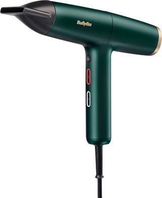 Фен Babyliss Air Power Pro, 1700Вт, 3 режими, дифузор, іоніз-я, хол. обдув, зелений (D6555DE)