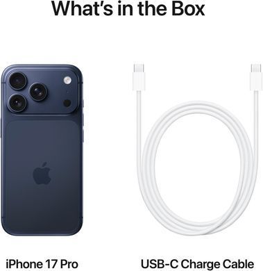 Фото: 6 из 6, Смартфон Apple iPhone 17 Pro 256GB Deep Blue (MG8J4), купить за 61 499 грн со скидкой в Смартс | smarts.ua