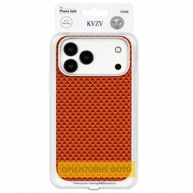 Фото: 2 з 2, Чохол TPU+PC KVZV Triangular Pattern with Magnetic Fit для Apple iPhone 16 Pro (6.3") Orange, купити за 799 грн зі знижкою в Смартс | smarts.ua