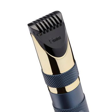 Фото: 5 з 10, Тример Babyliss, для брів, вусів, носа та вух, 1хАА, насадок-3, чохол, сталь, синій (E112E), купити за 1 899 грн зі знижкою в Смартс | smarts.ua