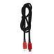 Кабель USB-C > USB-C заряджання/синхронізації 2E 1м, 100Вт Type-C, чорний (2E-CC100-WH)