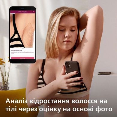 Фото: 16 з 28, Фотоепілятор Philips Lumea IPL 9900 Series, акумуляторний , кіл-ть спалах.-450000, 2-4 см2, насадок-3, футляр, біло-золотий (BRI973/00), купити за 23 999 грн зі знижкою в Смартс | smarts.ua