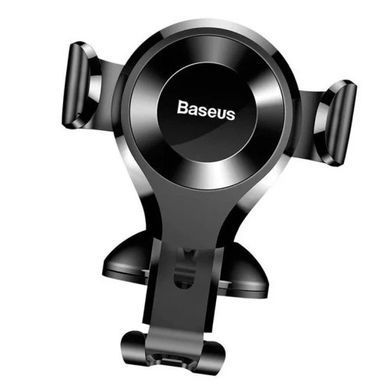 Фото: 3 з 3, Автомобільний тримач Baseus Osculum Type Gravity Car Mount (SUYL-XP0S) silver, купити за 299 грн зі знижкою в Смартс | smarts.ua