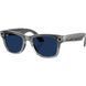 Розумні окуляри RAY-BAN | META Wayfarer Gen2 Standard Shiny Transparent Grey Frame/Clear Sapphire Lenses (RW4012 6840MF 50-22)
