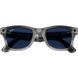 Розумні окуляри RAY-BAN | META Wayfarer Gen2 Standard Shiny Transparent Grey Frame/Clear Sapphire Lenses (RW4012 6840MF 50-22)