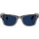 Розумні окуляри RAY-BAN | META Wayfarer Gen2 Standard Shiny Transparent Grey Frame/Clear Sapphire Lenses (RW4012 6840MF 50-22)