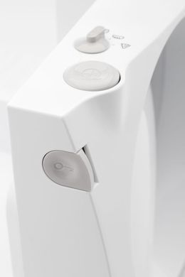 Скиборізка Gorenje, 100Вт, лезо-нержавіюча сталь, діаметр ножа-170мм, корпус-пластик, білий
