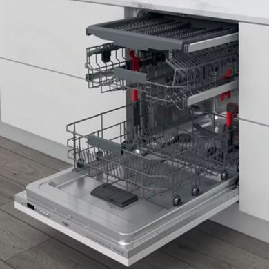 Фото: 6 из 12, Посудомийна машина Whirlpool вбудована, 14компл., A+++, 60см, дисплей, інвертор, 3й кошик, білий (WIC3C33PFE), купить за 18 555 грн со скидкой в Смартс | smarts.ua