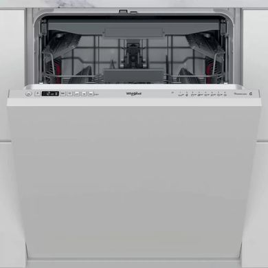 Фото: 4 из 12, Посудомийна машина Whirlpool вбудована, 14компл., A+++, 60см, дисплей, інвертор, 3й кошик, білий (WIC3C33PFE), купить за 18 555 грн со скидкой в Смартс | smarts.ua