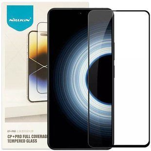 Фото: 1 з 7, Захисне скло Nillkin (CP+PRO) для Xiaomi 14T / 14T Pro Чорний, купити за 1 549 грн зі знижкою в Смартс | smarts.ua