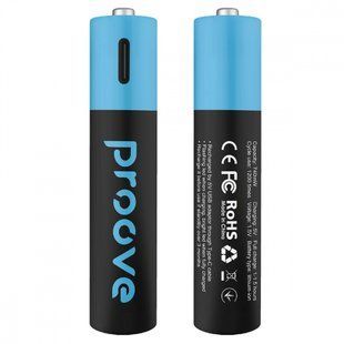 Акумуляторні батарейки Proove Compact Energy AAA 2 pcs (RBCE75010008) Black