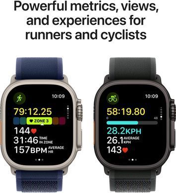 Фото: 4 из 7, Смарт-годинник Apple Watch Ultra 3 GPS + LTE 49mm Natural Titanium Case With Natural Titanium Milanese Loop - Medium MEWY4, купить за 52 099 грн со скидкой в Смартс | smarts.ua