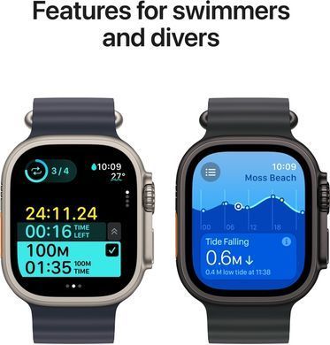 Фото: 5 из 7, Смарт-годинник Apple Watch Ultra 3 GPS + LTE 49mm Natural Titanium Case With Natural Titanium Milanese Loop - Medium MEWY4, купить за 52 099 грн со скидкой в Смартс | smarts.ua