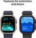 Смарт-годинник Apple Watch Ultra 3 GPS + LTE 49mm Natural Titanium Case With Natural Titanium Milanese Loop - Medium MEWY4