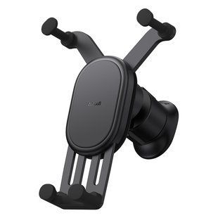 Фото: 1 з 17, Автомобільний тримач Baseus Stable Gravitational Car Mount Air (Air Outlet Version) (SUWX020001) Black, купити за 399 грн зі знижкою в Смартс | smarts.ua