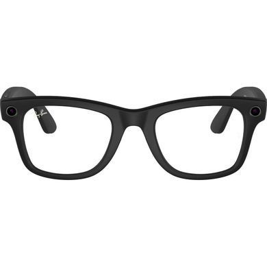 Фото: 3 из 6, Розумні окуляри RAY-BAN | META Wayfarer Gen2 Large Matte Black Frame / Clear Lenses (RW4012 601SSB 53-22), купить за 28 649 грн со скидкой в Смартс | smarts.ua