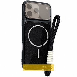 Фото: 1 з 2, Чохол TPU+PC Pacific with Magnetic Fit and straps для Apple iPhone 17 (6.3") Black, купити за 699 грн зі знижкою в Смартс | smarts.ua