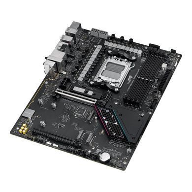 Фото: 9 з 12, Материнcька плата ASUS ROG STRIX B850-F GAMING WIFI sAM5 B850 4xDDR5 M.2 HDMI DP USB BT ATX (90MB1J70-M0EAY0), купити за 15 049 грн зі знижкою в Смартс | smarts.ua