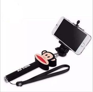 Monopod Selfi whith 3.5mm Jack ОБЕЗЬЯНА черный