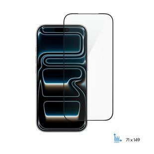 Фото: 1 з 5, Захисне скло iPhone 17 Pro / 17 / 16 Pro 2E 2.5D FCFG (1 Pack) чорна рамка, купити за 249 грн зі знижкою в Смартс | smarts.ua