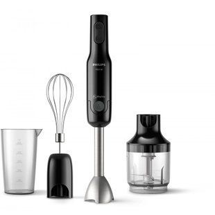 Фото: 1 з 5, Блендер Philips заглибний Daily Collection 700Вт, 3в1, чорний (HR2543/90), купити за 2 699 грн зі знижкою в Смартс | smarts.ua