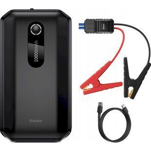 Автомобільний пускозарядний пристрій Baseus Super Energy Air Car Jump Starter 10000 mAh (CGNL020101) Black
