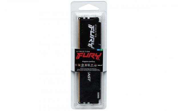 Фото: 4 из 4, Пам'ять ПК Kingston DDR5 16GB 5600 FURY Beast (KF556C40BB-16), купить за 13 500 грн со скидкой в Смартс | smarts.ua