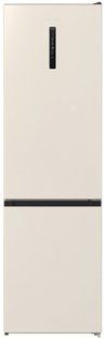 Фото: 1 из 13, Холодильник з нижн. мороз. камерою Gorenje NRK6202AC4, 200х60х60см, 2 двері, 235( 96)л, А+, NoFrost+ , AdaptTech, Зона св-ті, LED Диспл зовнішній, ,бе, купить за 26 999 грн со скидкой в Смартс | smarts.ua