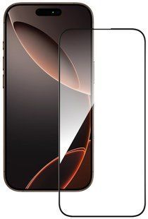 Фото: 1 з 1, Захисне скло iPhone 16 Pro Full Coverage Black, купити за 399 грн зі знижкою в Смартс | smarts.ua