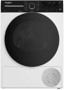 Фото: 1 из 2, Сушильна машина Whirlpool тепловий насос, 8кг, A+++, 60см, дисплей, люк чорний, білий (WPB8XWBSUA), купить за 32 599 грн со скидкой в Смартс | smarts.ua