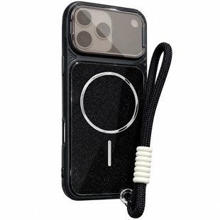 Фото: 1 з 2, Чохол TPU+PC Pacific with Magnetic Fit and straps для Apple iPhone 17 Pro / 18 Pro (6.3") Black, купити за 699 грн зі знижкою в Смартс | smarts.ua