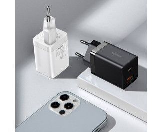 Фото: 4 з 17, Зарядний Пристрій Baseus Super Si Pro Quick Charger Type-C+USB 30W CCSUPP-E02 White, купити за 749 грн зі знижкою в Смартс | smarts.ua