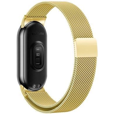 Фото: 2 з 3, Ремінець Milanese Loop New Design для Xiaomi Mi Band 8/9/10 (Gold), купити за 299 грн зі знижкою в Смартс | smarts.ua