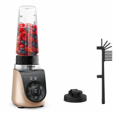 Фото: 2 из 13, Блендер Tefal стаціонарний Blend UP, 1000Вт, чаша-700мл, тритан, чорно-золотистий (BL190AF0), купить за 3 599 грн со скидкой в Смартс | smarts.ua