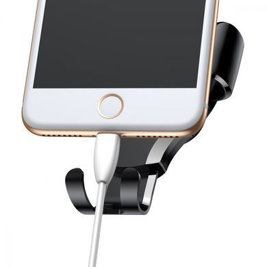 Фото: 5 з 9, Автомобільний тримач Baseus Osculum Type Gravity Car Mount black (SUYL-XP01), купити за 449 грн зі знижкою в Смартс | smarts.ua