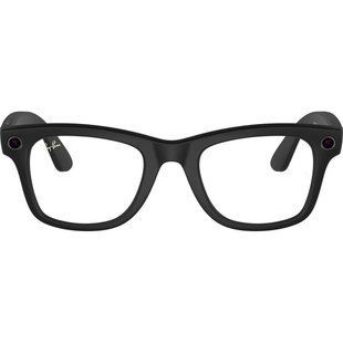 Фото: 1 из 4, Розумні окуляри RAY-BAN | META Wayfarer Gen2 Standard Matte Black Frame / Clear Lenses (RW4012 601SSB 50-22), купить за 21 749 грн со скидкой в Смартс | smarts.ua
