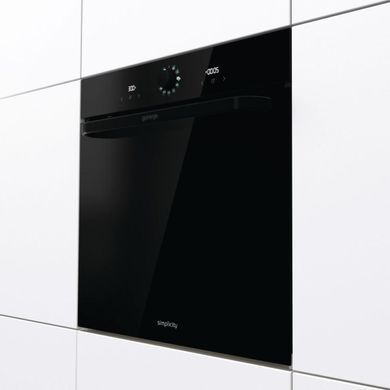 Фото: 4 из 9, Духова шафа Gorenje електрична, 77л, A, пара, дисплей, макс.темпер.-300, чорний (BOS6737SYB), купить за 19 999 грн со скидкой в Смартс | smarts.ua