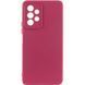 Чохол TPU GETMAN Liquid Silk Full Camera для Samsung Galaxy A13 4G Бордовий / Marsala