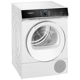 Фото: 1 из 3, Сушильна машина Siemens тепловий насос, 8кг, A++, 60см, дисплей, білий (WQ45B290UA), купить за 57 399 грн со скидкой в Смартс | smarts.ua