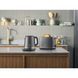 Електрочайник Electrolux 1.7л, Strix, метал, підтримка температури, чорний матовий (E7K1-6BP)