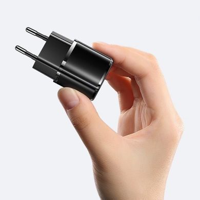 Фото: 4 з 5, Зарядний Пристрій Usams T36 Super Si single Type-C QC&DP3.0 20W 3A Black, купити за 449 грн зі знижкою в Смартс | smarts.ua