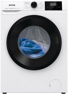 Фото: 1 з 7, Пральна машина Gorenje фронтальна, 7кг, 1200, A++, 43.5см, дисплей, пар, інвертор, білий (W3NGPI72SBS), купити за 14 499 грн зі знижкою в Смартс | smarts.ua