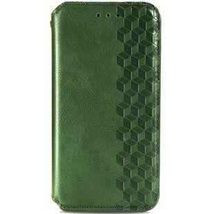 Фото: 1 з 6, Шкіряний чохол книжка GETMAN Cubic (PU) для Xiaomi Redmi Note 10 Pro / 10 Pro Max Зелений, купити за 599 грн зі знижкою в Смартс | smarts.ua