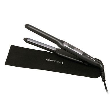 Випрямляч Remington PRO-Ceramic Extra Slim, темп.режимов-9, 150-230С, чохол, дісплей, кераміка, чорний (S5515)