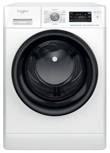 Фото: 1 з 8, Пральна машина Whirlpool фронтальна, 10кг, 1400, A+++, 60см, дисплей, пара, інвертор, люк чорний, білий (FFB10469BVUA), купити за 22 999 грн зі знижкою в Смартс | smarts.ua