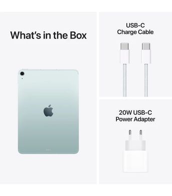 Фото: 8 из 8, Планшет Apple iPad Air 7 11 (2025) Wi-Fi + LTE 128GB Blue, купить за 35 949 грн со скидкой в Смартс | smarts.ua
