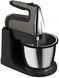 Міксер Tefal стаціонарний Powermix Silence 600Вт, насадки-4, чаша-метал, 2, 5л, турборежим, сіро-чорний (HT654E38)