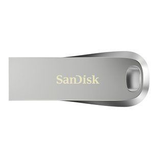 Фото: 1 з 5, Накопичувач SanDisk 64GB USB 3.1 Type-A Ultra Luxe Срібний (SDCZ74-064G-G46), купити за 919 грн зі знижкою в Смартс | smarts.ua